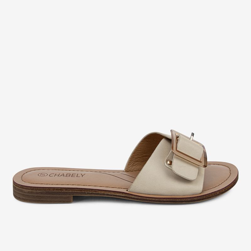 Sandalia De Mujer Beige 2YS543-1761939357347