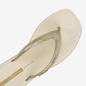 Sandalia Casual Beige/Glitter 2IPS19