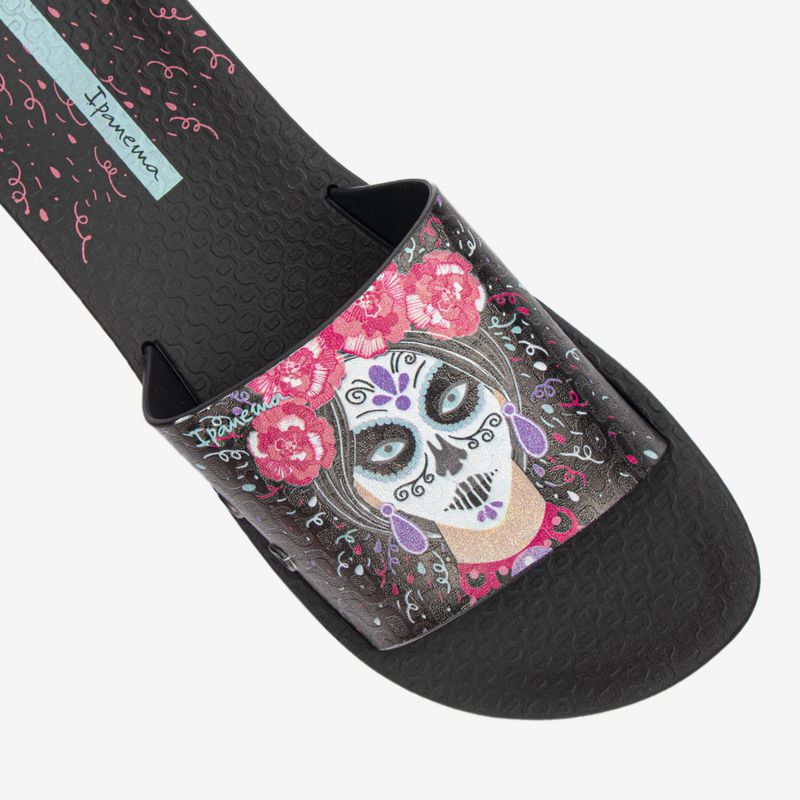 Sandalia Casual Negro/Rosado 2IPN21-1762289672704