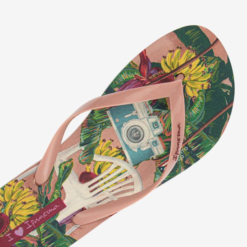 Sandalia Casual Verde/Rosa 2IPN83-1762290156367