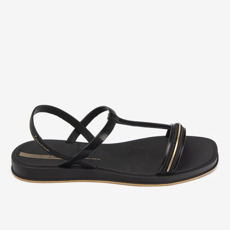 Sandalia Casual Negro/Oro 2IPS02-1762291428178