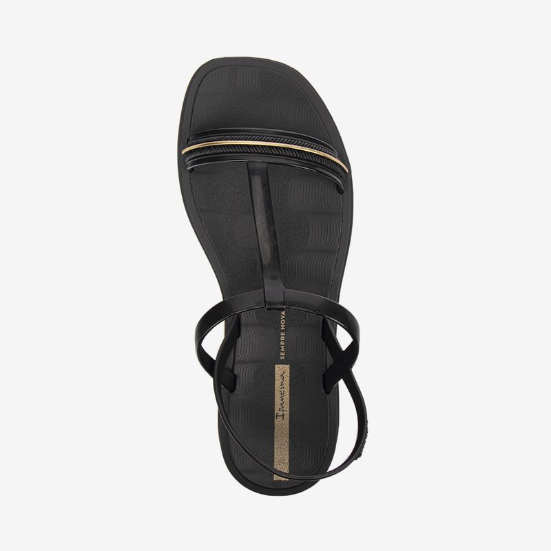 Sandalia Casual Negro/Oro 2IPS02-1762291524554