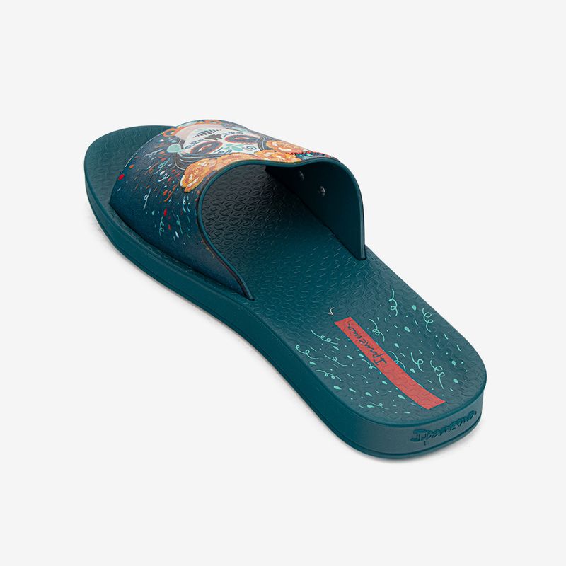 Sandalia Casual Azul Cobalto/Naranja 2IPN21-1762291990107