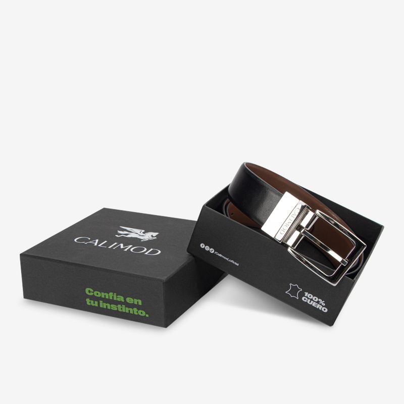 Correa Caballero Negro/Tan 4AAC025-1762813194217