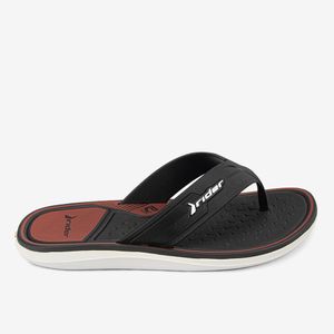 Sandalia Casual Negro/Rojo 2RDO44