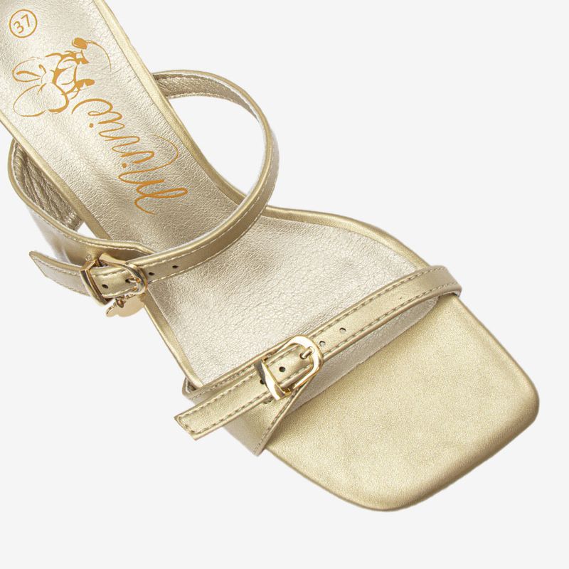 Sandalias Mujer Dorado 2NY075-1764800494023