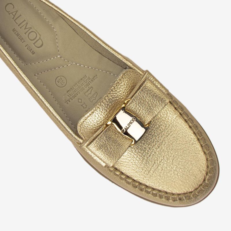 Mocasin Casual Dorado 5CN6001-1766077309499