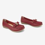 Mocasin Casual Rojo Escarlata 5CN6001-1766087009015