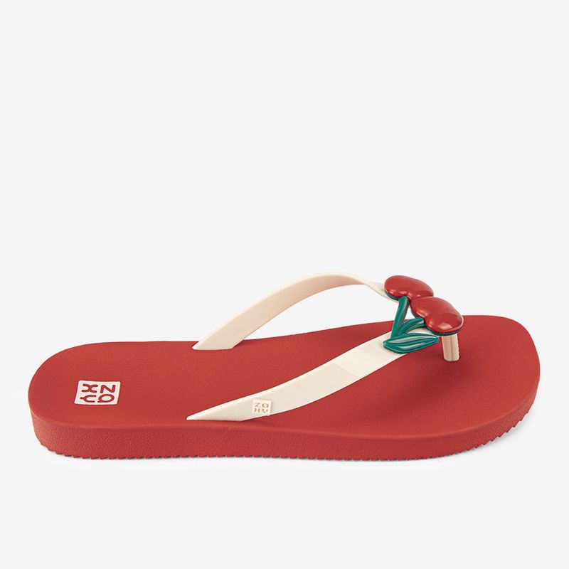 Sandalias Mujer Rojo/Hueso 2GZZ35-1769458272723